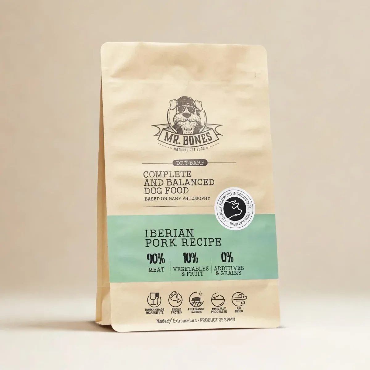 Dry BARF Iberico possu – viljaton täysravinto koirille