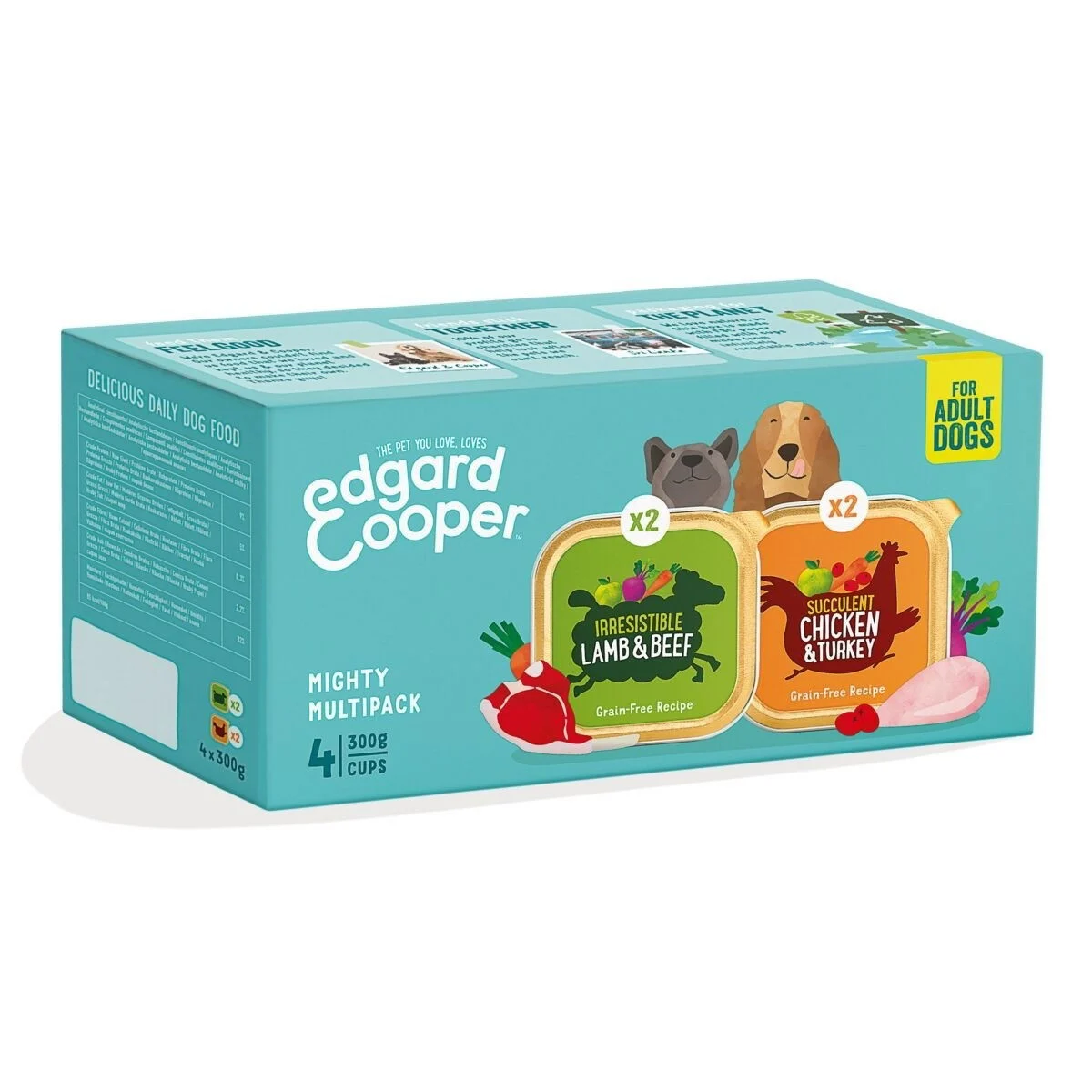Edgard & Cooper Dog Multipack 4x300g