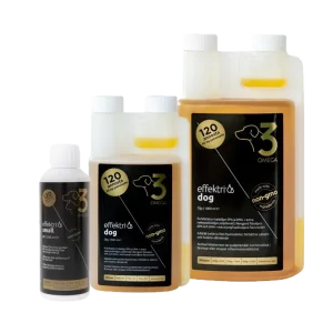 Effektri Dog – Omega-3 koiralle