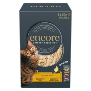 Encore Cat Pouch liemessä -säästöpakkaus 20 x 50 g kanalajitelma (3 makua)