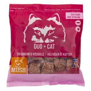 [ENNAKKOTILAUS] Mush Duo+ Cat Sika-Kana 500g