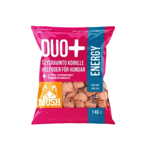 [ENNAKKOTILAUS] Mush Duo+ Energy 1kg