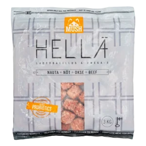 [ENNAKKOTILAUS] Mush Hellä Nauta 3kg