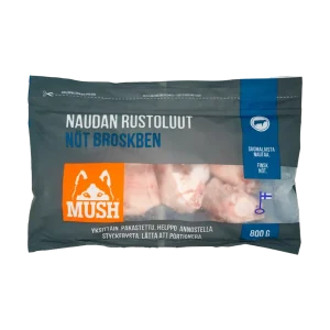 [ENNAKKOTILAUS] Mush Naudan Rustoluut 800g