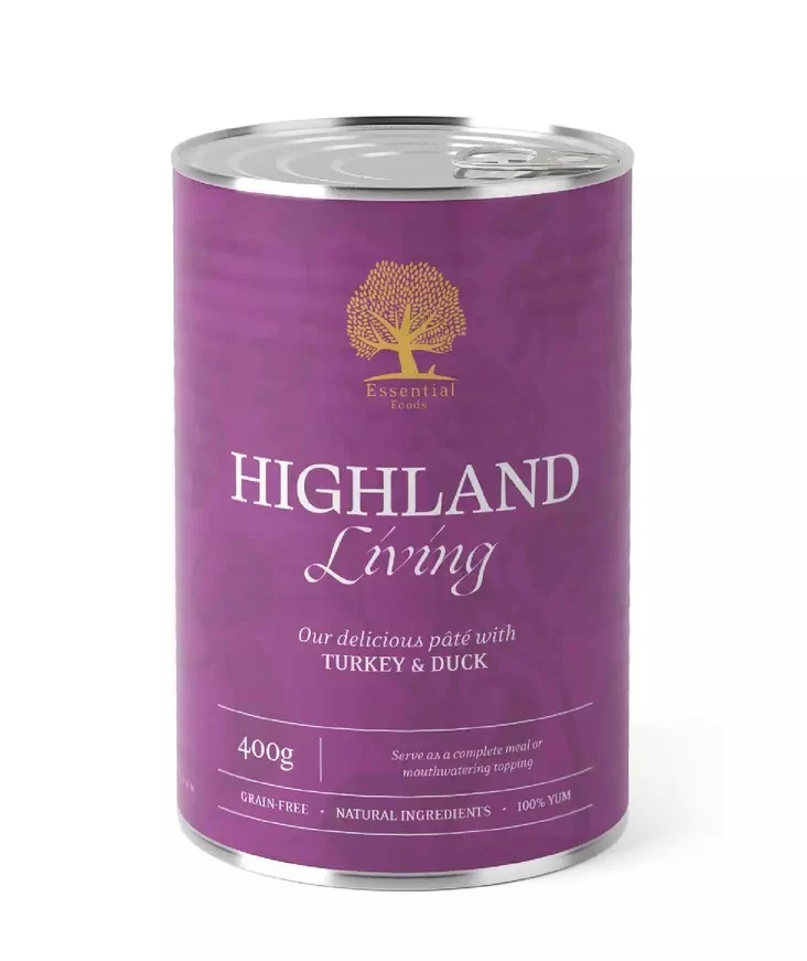 Essential Highland Living-Paté kalkkuna-ankka 400g