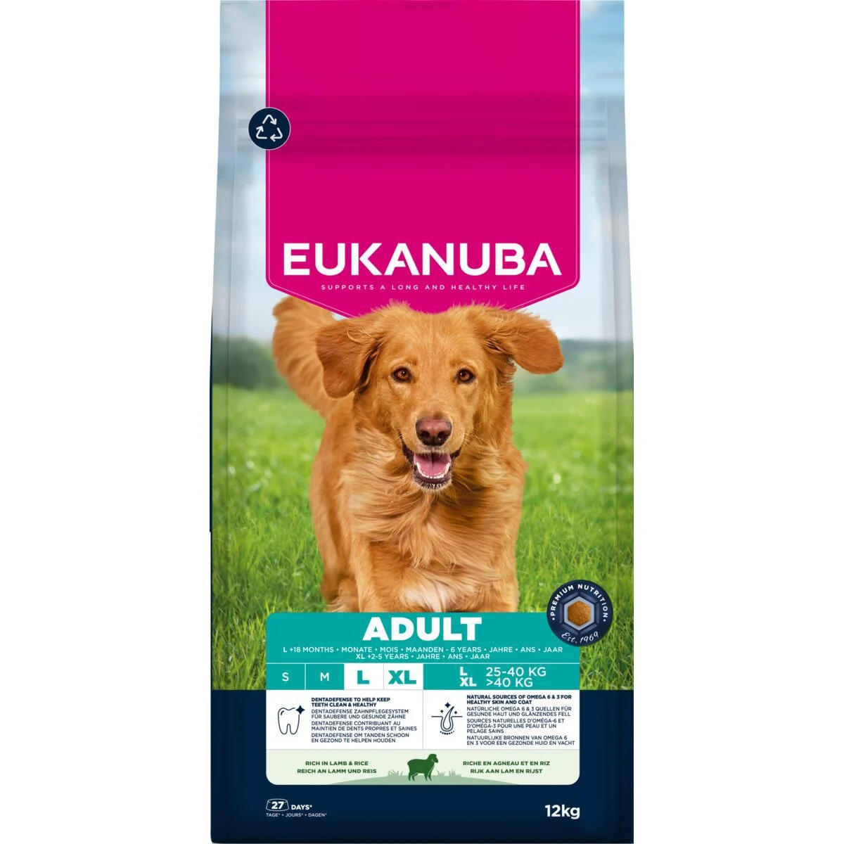 Eukanuba Adult Large Breed Lamb & Rice