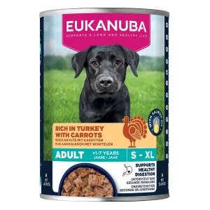 Eukanuba Dog Wet Adult Kalkkuna & Porkkana 400 g