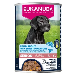 Eukanuba Dog Wet Senior Taimen & Bataatti 400 g