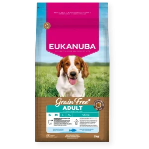 Eukanuba Grain Free Adult Small & Medium Ocean Fish