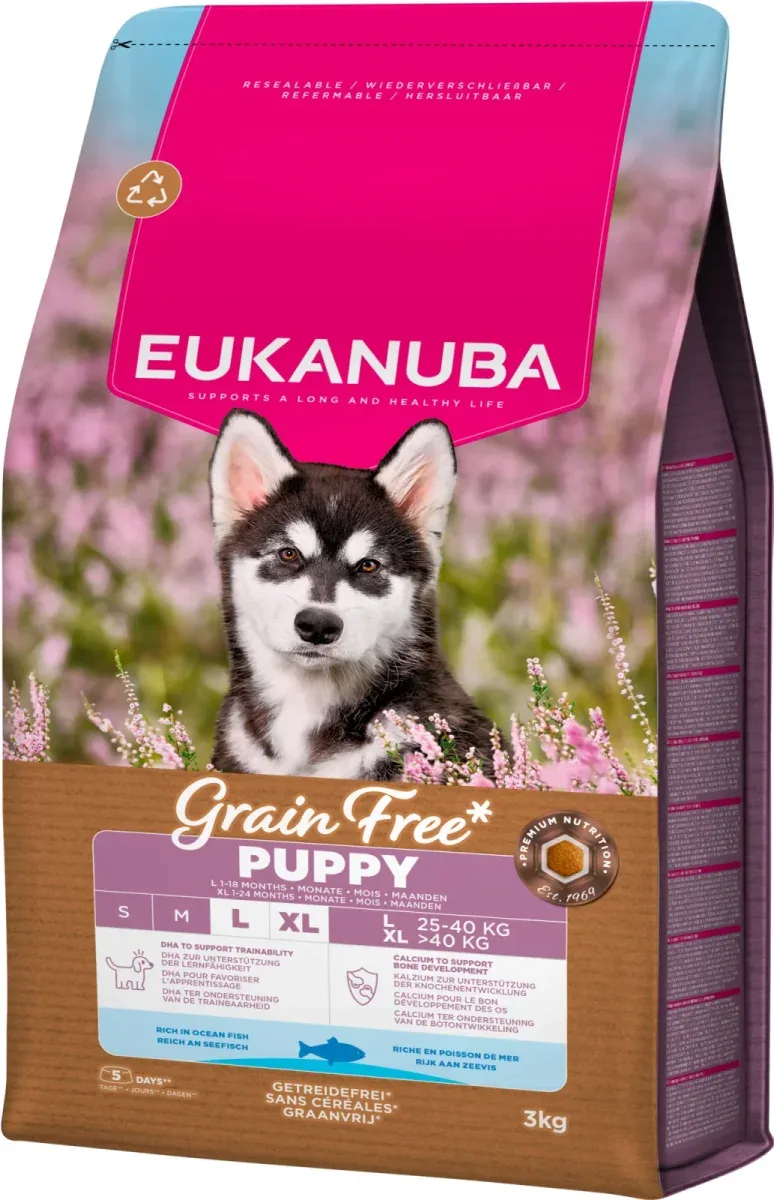 Eukanuba Puppy & Junior Large Breed Grain Free Ocean Fish