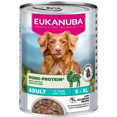 Eukanuba Special Care Adult Mono-Protein karitsa 6 x 400 g