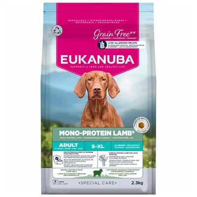 Eukanuba Special Care Mono-Protein Adult karitsa 2,3 kg