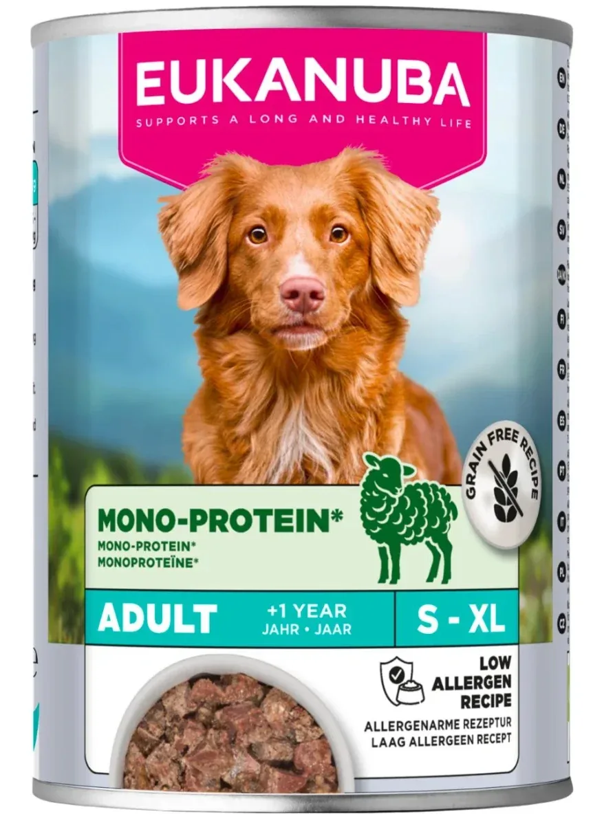 Eukanuba Wet Adult Mono Protein Lamb 400g
