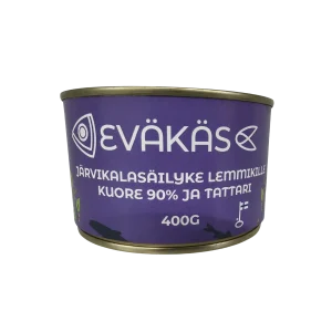 EVÄKÄS Järvikalasäilyke kuore-tattari 400 g