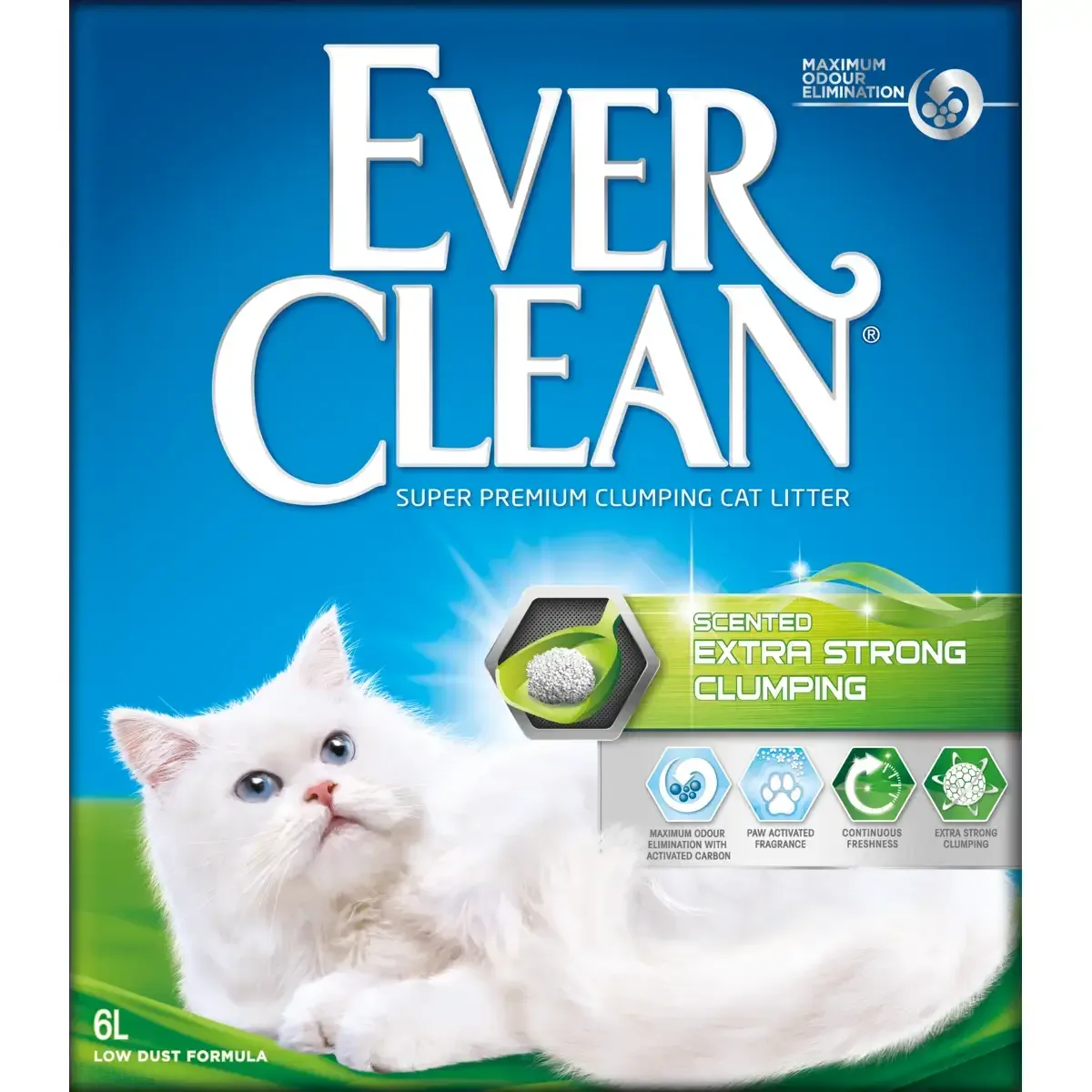 Ever Clean kissanhiekka Extra Strong Scented