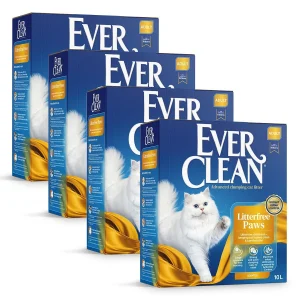 Ever Clean Litterfree Paws 4 x 10L
