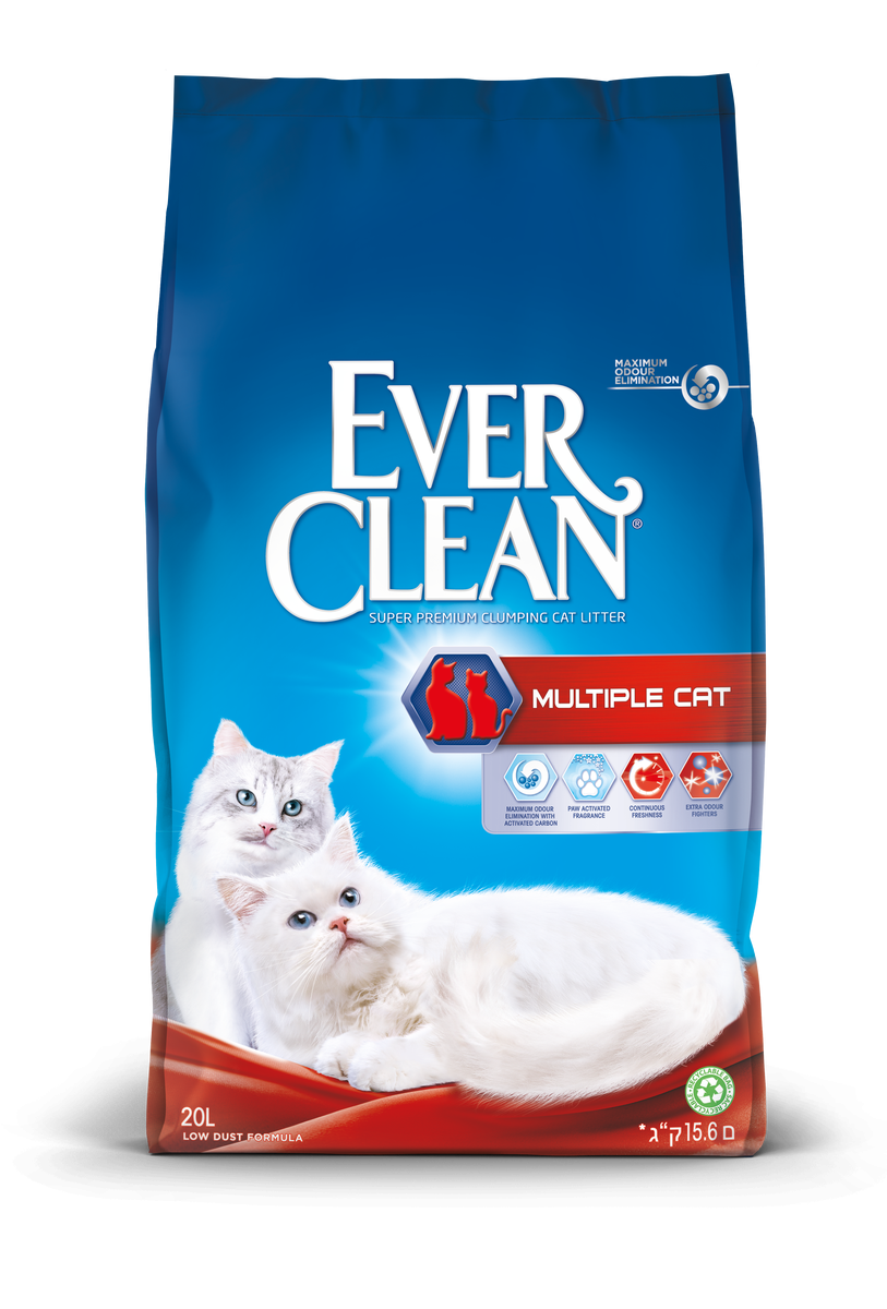Ever clean multiple cat kissanhiekka