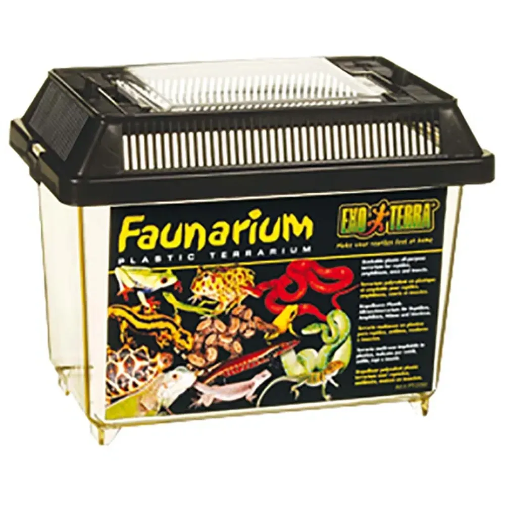 Exoterra Faunarium muovinen kuljetusboxi nro 1 XS 18×11,6×14,5cm
