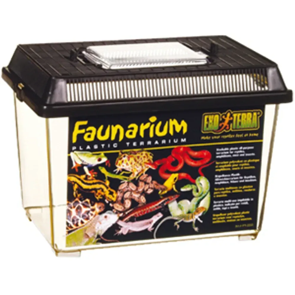 Exoterra Faunarium muovinen kuljetusboxi nro 2 S 23×15.3×16.5cm