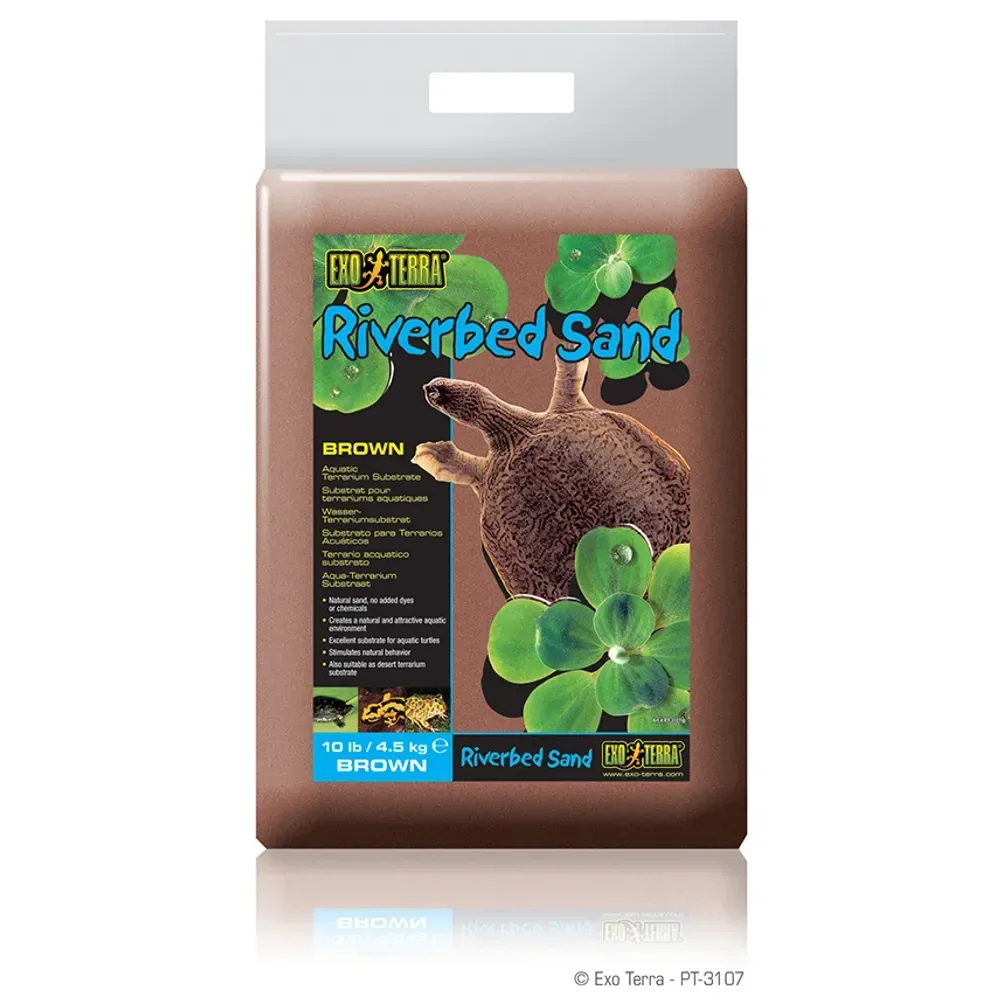 ExoTerra Riverbed Sand Ruskea 4.5kg
