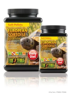 Exoterra Tortoise Food Juvenile Soft 260g - Image 2