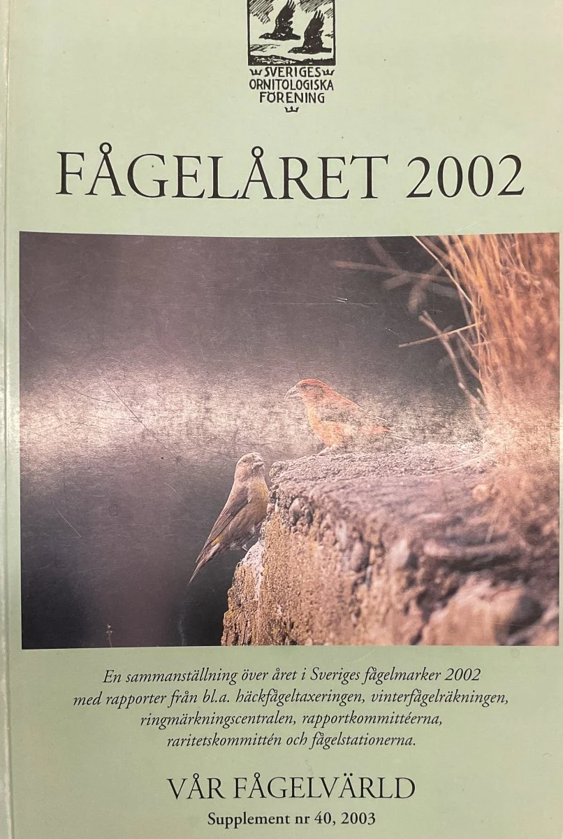 Fågelåret 2002 – Ruotsin lintutieteellinen yhdistys ry 2003 - Image 2