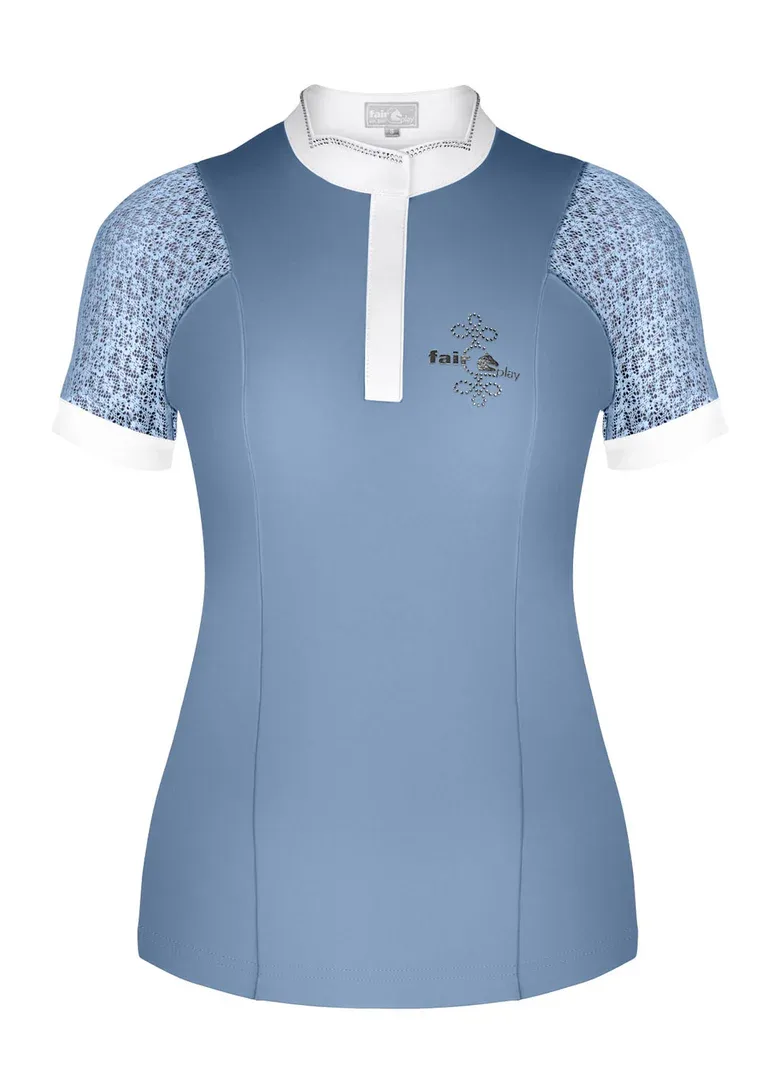 FairPlay Adrienne lyhythihainen kisapaita, Misty Blue
