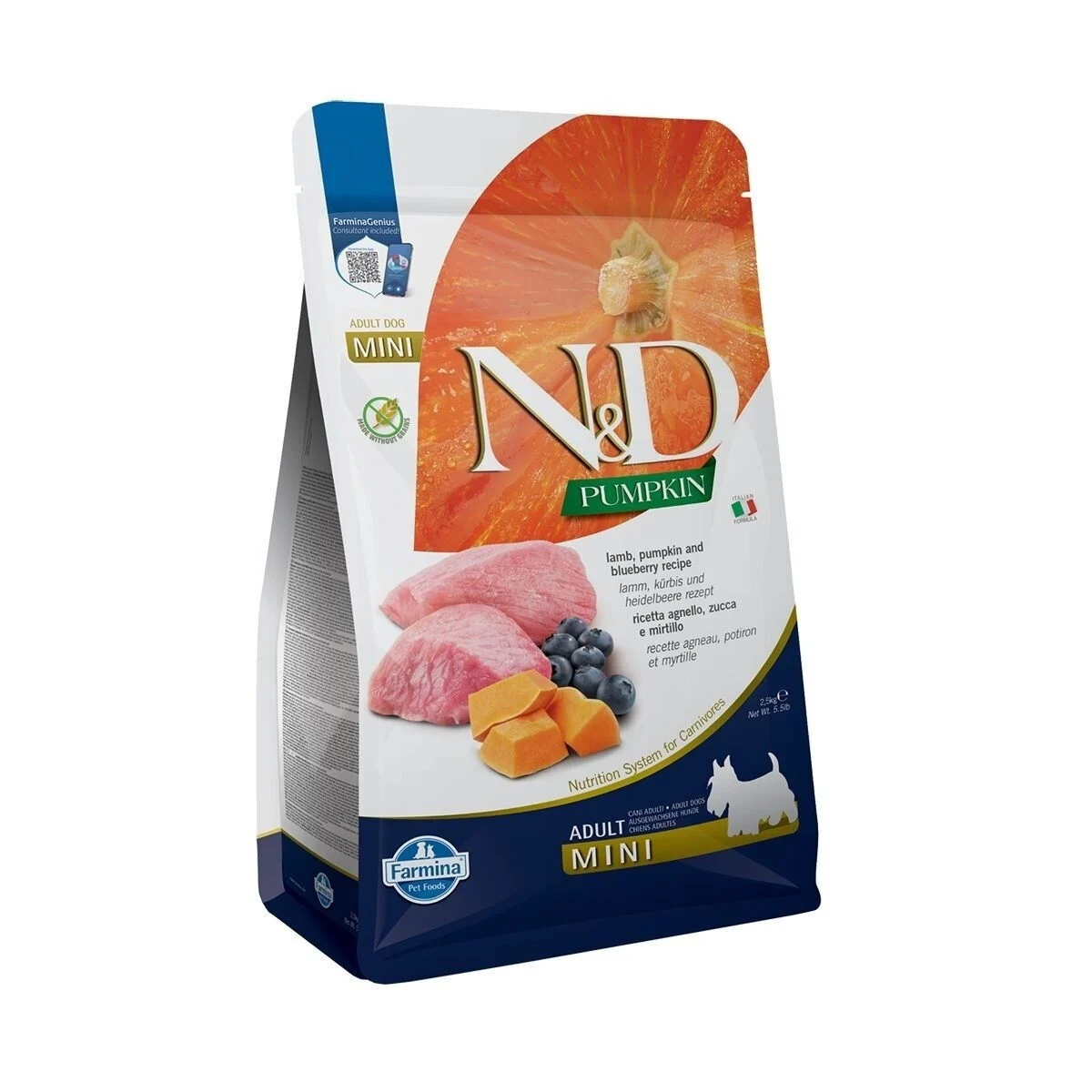 Farmina N&D Dog Pumpkin Lamb&Blueberry Mini
