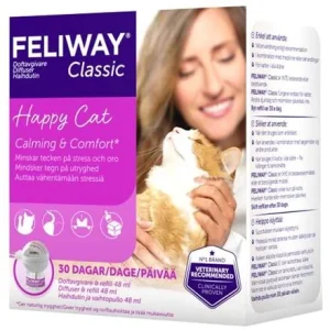 Feliway Classic haihdutin ja liuos – Feromoni kissoille
