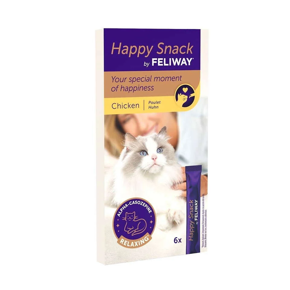 Feliway Happy Snack 6×15 g kissalle - Image 2