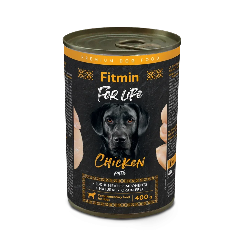 FFL Dog Tin Chicken 400 g