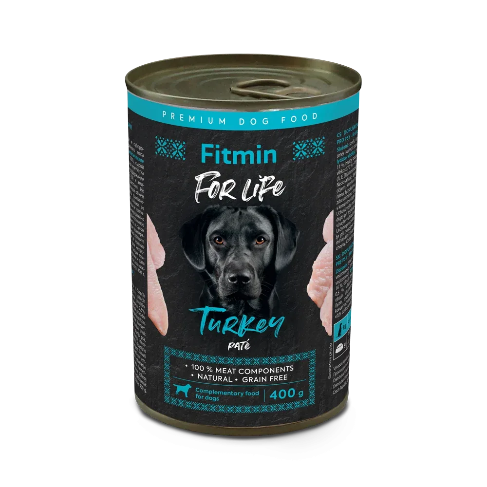 FFL Dog Tin Turkey 400 g