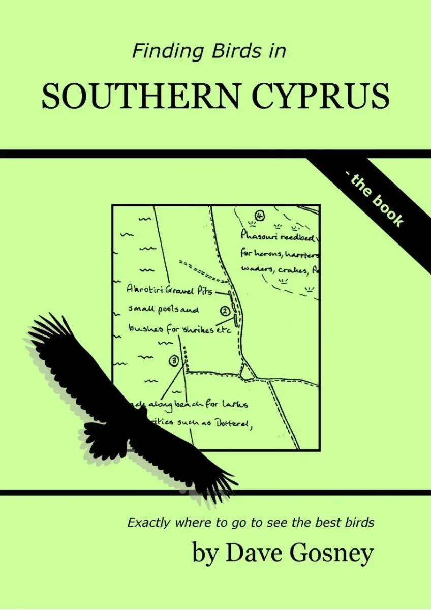 Finding bird in Southern Cyprus, Dave Gosney 2010