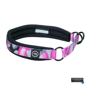 Finnero Camocolor puolikiristyvä panta, pinkki