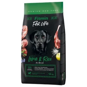 Fitmin Dog For Life lammas & riisi 12kg