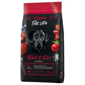 Fitmin Dog For Life nauta & riisi 12 kg