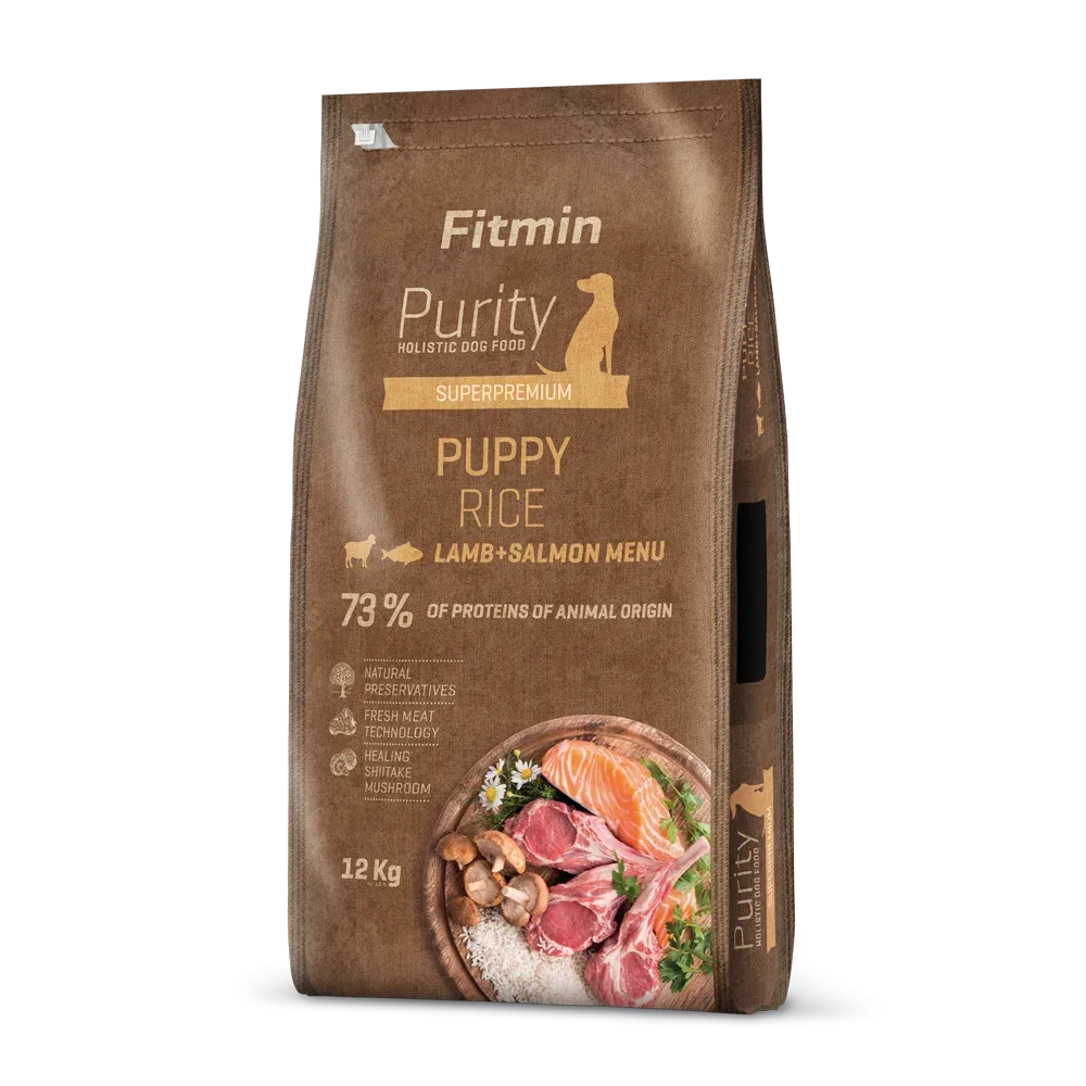 Fitmin Dog Purity Rice PUPPY lammas & lohi