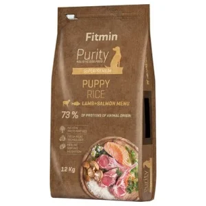 Fitmin Dog Purity Rice Puppy lammas & lohi 12 kg