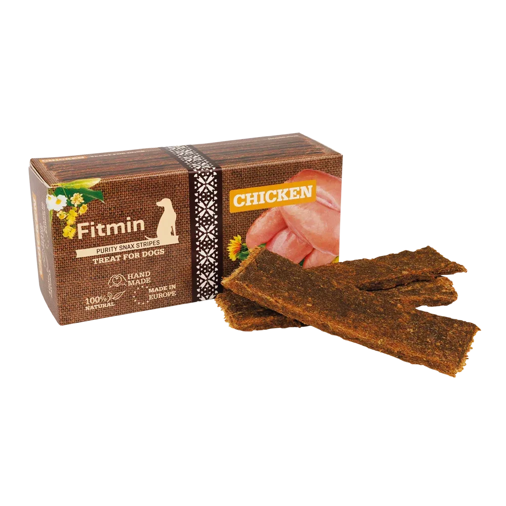 Fitmin Dog Purity Snax Stripes -kana 120 g