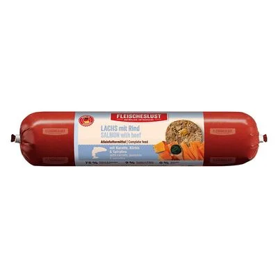 Fleischeslust Classic 6 x 800 g lohi, nauta, porkkana, kurpitsa & spirulina