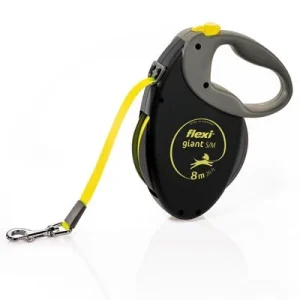 flexi Giant M musta / neon keltainen