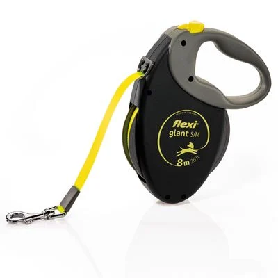 flexi Giant M musta / neon keltainen