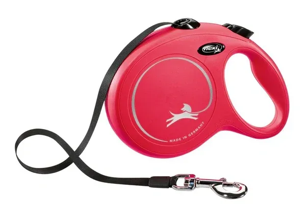 Flexi New Classic Nauha, L 8m (max 50kg), punainen