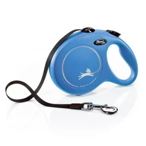 flexi New Classic nauhatalutin L sininen, 8 m flexi New Classic nauhatalutin L sininen, 8 m