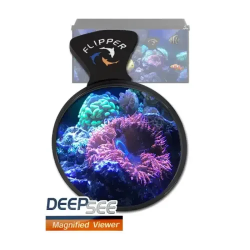 Flipper DeepSee Standard – Magnified Aquarium Viewer (4″)