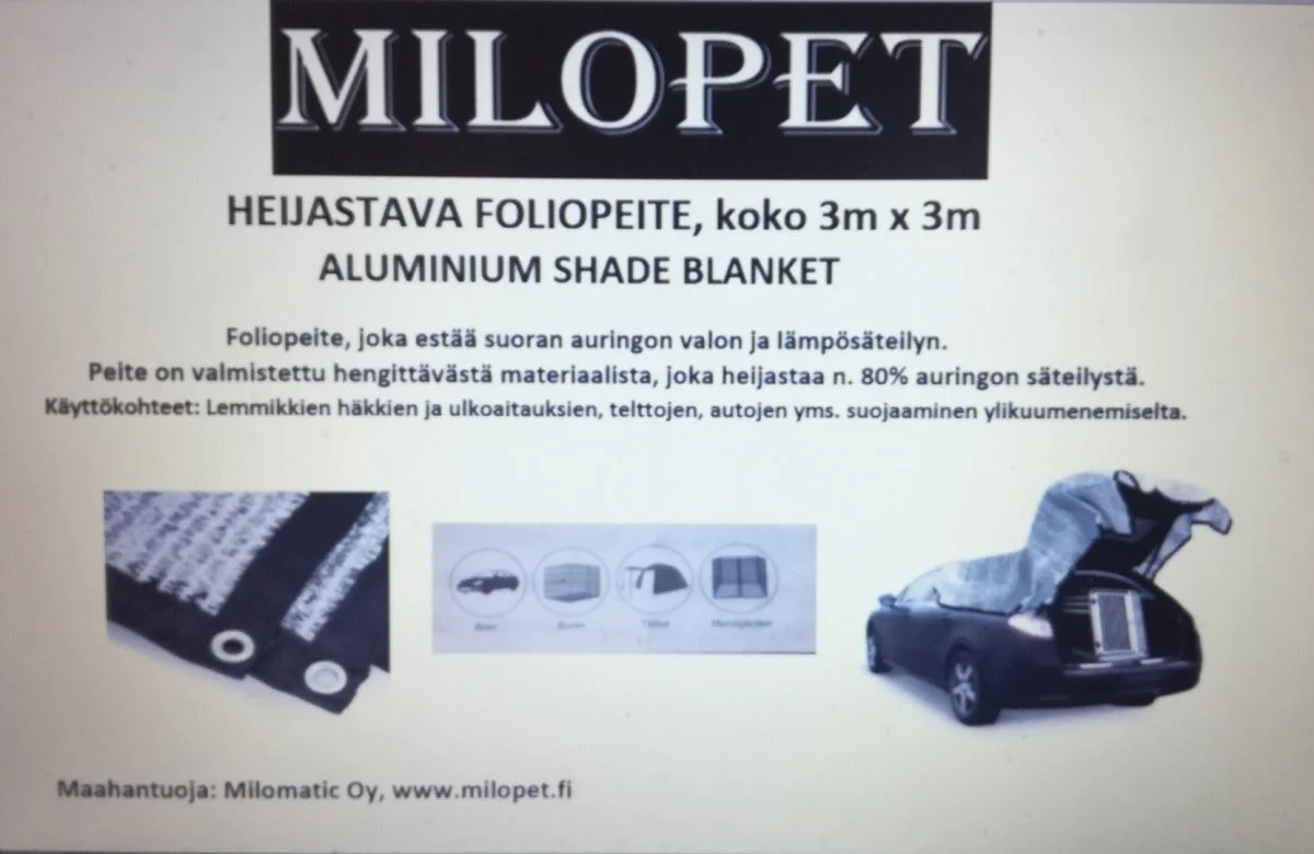 Foliopeite, 3m*3m (pinta-ala: 9m2)