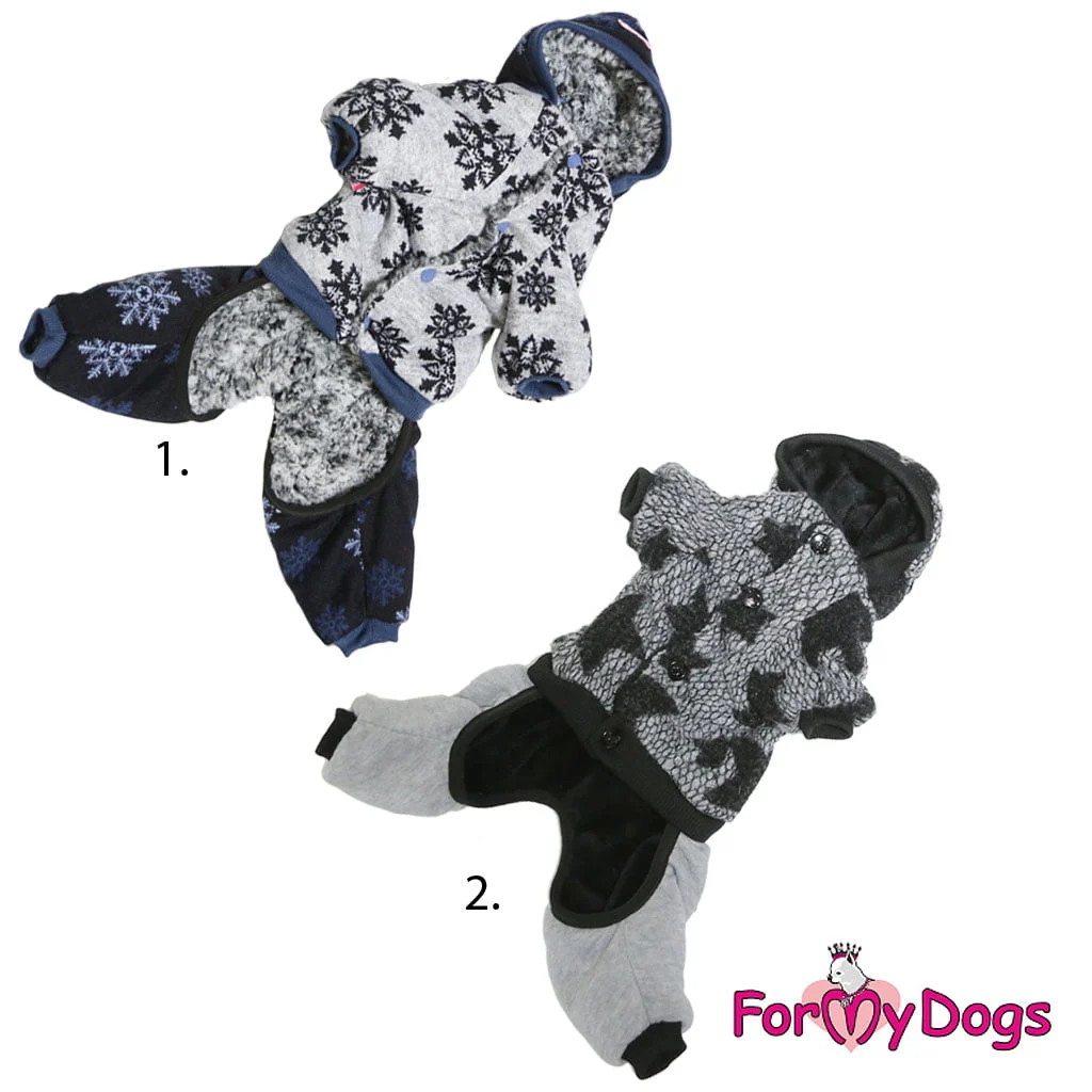 For My Dogs haalari neule fleecevuorella - Image 2