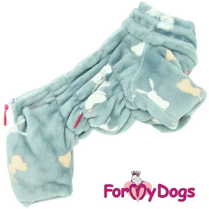 For My Dogs kaksikerroksinen fleecehaalari poika koiralle, harmaa