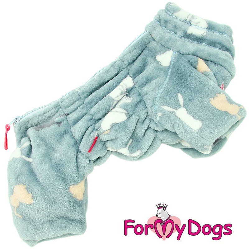 For My Dogs kaksikerroksinen fleecehaalari poika koiralle, harmaa