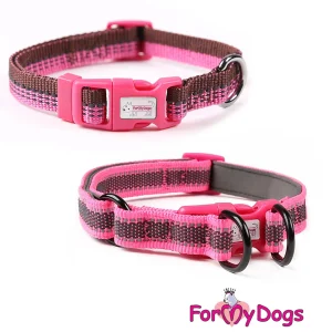For My Dogs kaulapanta vaaleanpunainen